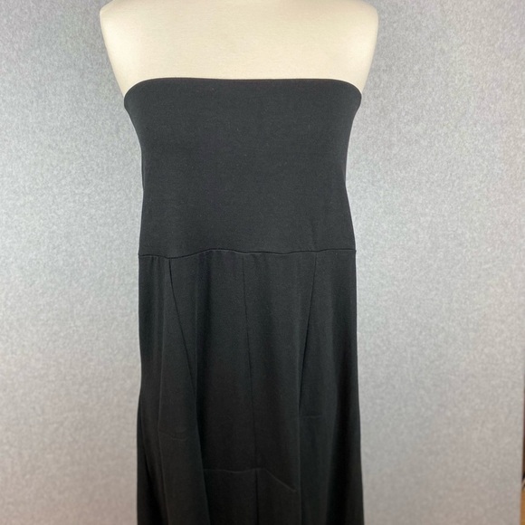 Cabi Maxi Skirt/Dress Black Jersey Pleated Size Medium A-Line NWOT - Picture 3 of 10